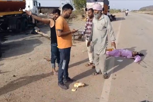 NHAI के टूटे क्रैश बैरियर्स से हुआ बड़ा हादसा, एक की मौत दूसरा गंभीर रूप से घायल