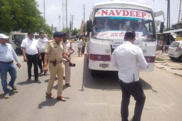 मुहिम के चौथे दिन 14 वाहनों से वसूला एक लाख 68 हजार रुपए का जुर्माना