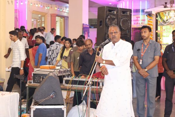“घर- घर गोकुल घर- घर गोपाल” कार्यक्रम में शामिल हुए सामाजिक न्याय मंत्री कुशवाह