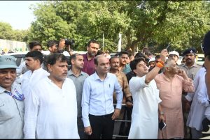 ग्वालियर स्टेशन का निरीक्षण