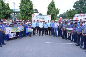 रेलवे स्वच्छता रैली