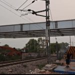 ग्वालियर-भिंड सैक्शन में आरोबी 33 पर 5 कंपोजिट गर्डर का सफलतापूर्वक लॉन्च