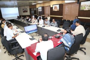मध्य प्रदेश स्थापना दिवस की बैठक