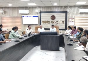 भिंड कलेक्टर बैठक 