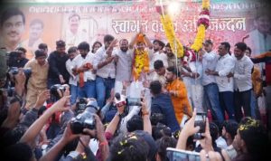 मीडिया प्रभारी का ग्वालियर में स्वागत