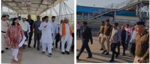 स्टेशन का निरीक्षण