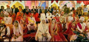 मुख्यमंत्री के पुत्र का पाणिग्रहण समारोह