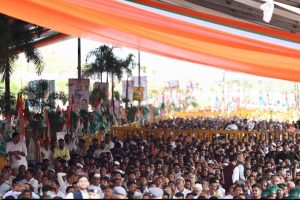 कांग्रेस का प्रदर्शन