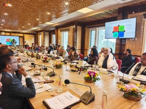 सांसद चौधरी द्वारा बैठक