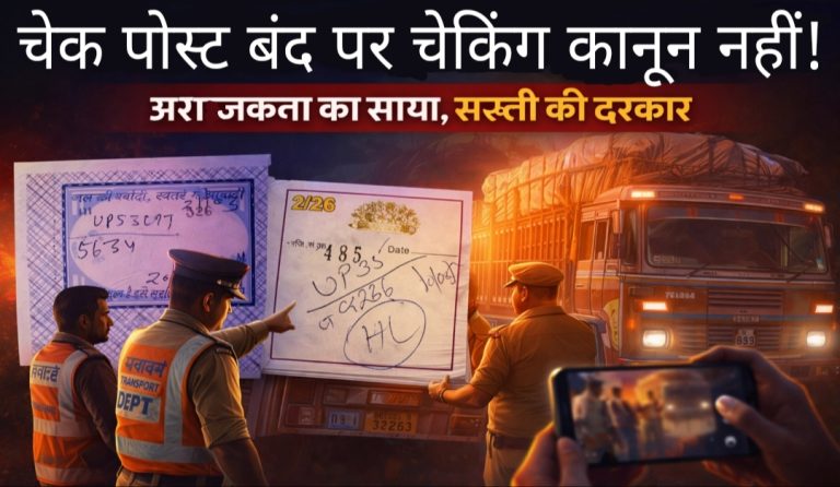 प्रदेश में परिवहन चेक पोस्ट बंद, लेकिन चेकिंग कानून नहीं !
