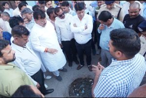 ऊर्जा मंत्री ने किया निरीक्षण