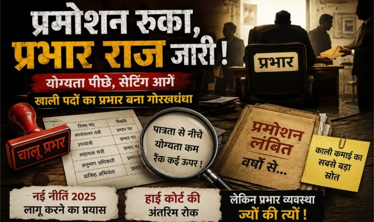 दागियों से दाग-दाग मध्य प्रदेश और लोक निर्माण