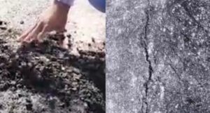 सड़कों की दुर्दशा