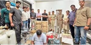 आबकारी विभाग की कार्रवाई