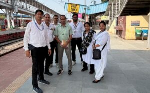 रेलवे का जांच अभियान