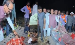 शिवराज सिंह द्वारा मौका मुआयना 